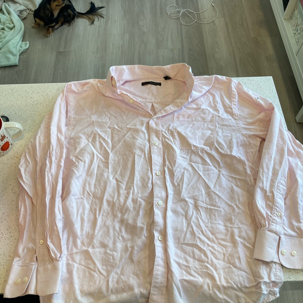 Greg Norman Collection Pink Dress Shirt